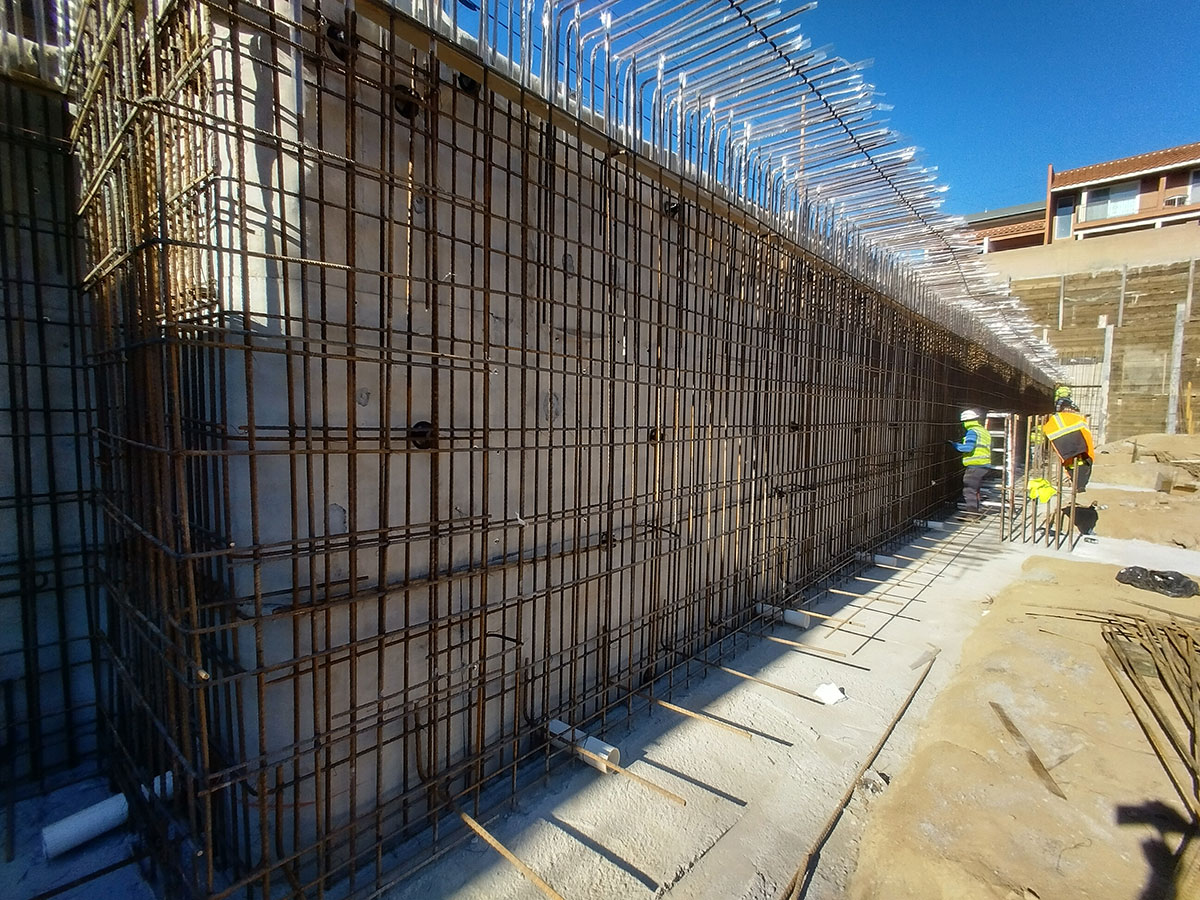 Tilt-up wall panel installation